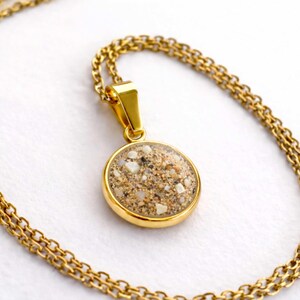 Silver DIY Breastmilk Pendant - Keepsake Necklace - Breastmilk Kit Round - Memorial Kit image 11