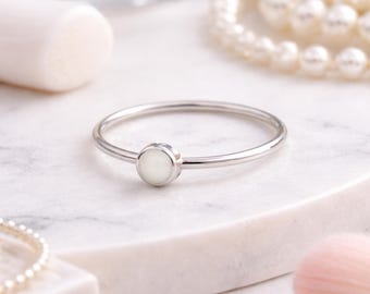 DIY Breastmilk Ring - DIY Keepsake Ring - Silver Dot ring - Breastmilk Jewelry Ring Kit - Gift for mother, Mother's Day - Anniversary Gift