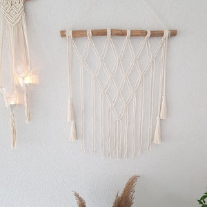 Makramee Fotowand Mit 35 Clips - DIY Bilderrahmen Boho Style