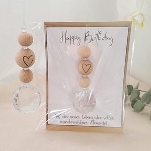 Geburtstagsgeschenk Frau I Sonnenfänger I Geschenk zum Geburtstag Mama I  Geburtstagsgeschenk Freundin I Geburtstagsgeschenk Schwester kleinigkeit zum geburtstag