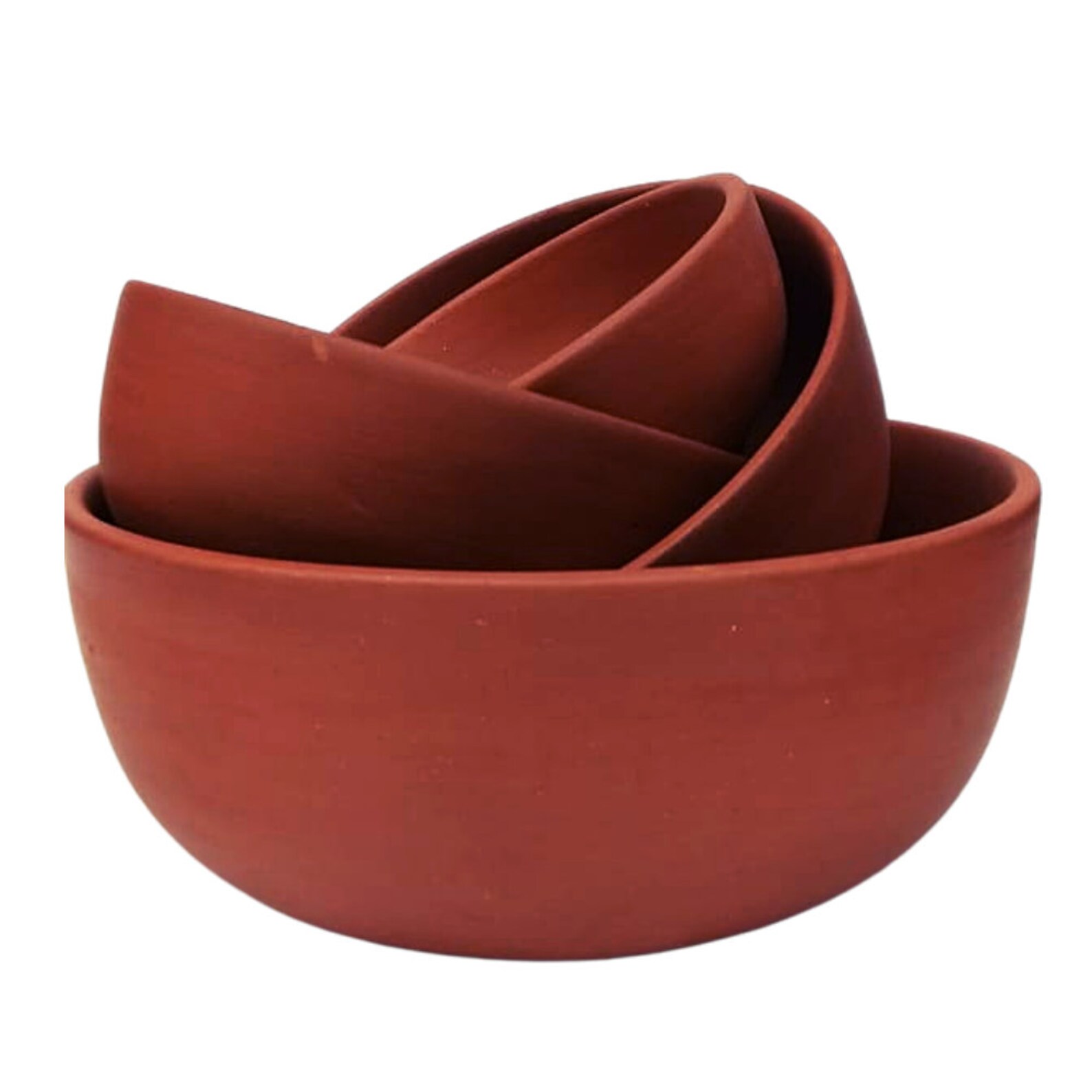 Earthenware Mitti Bowl Set Microware Safe Set of 4 Clay Etsy