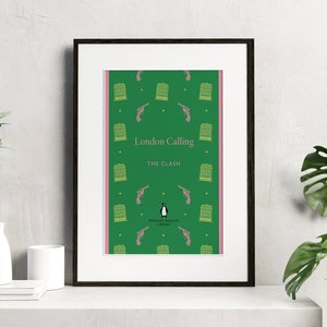 The Clash - London Calling - Penguin classics book cover - physical art print
