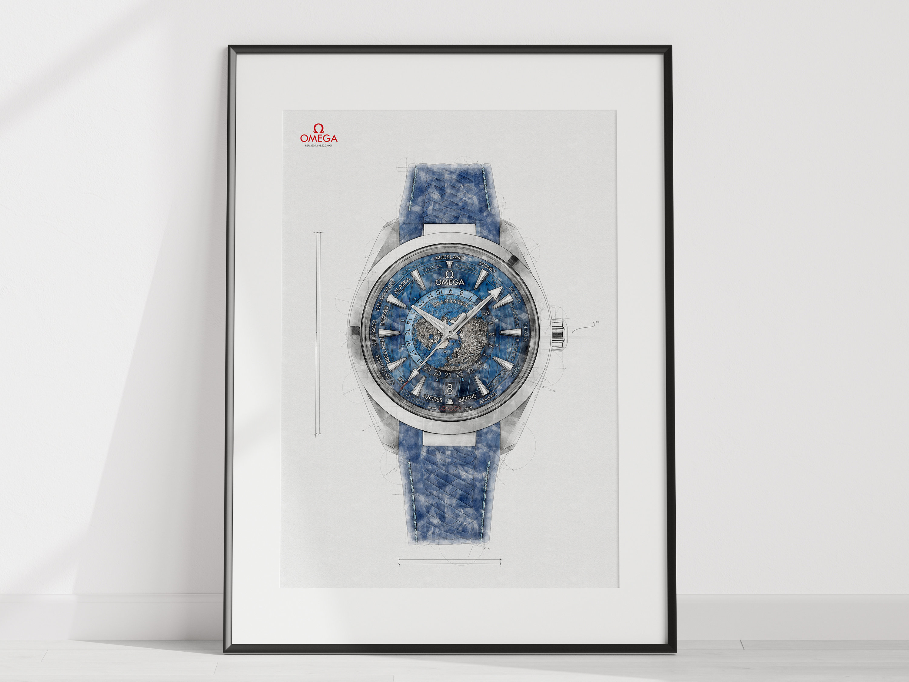 Omega seamaster print Italia