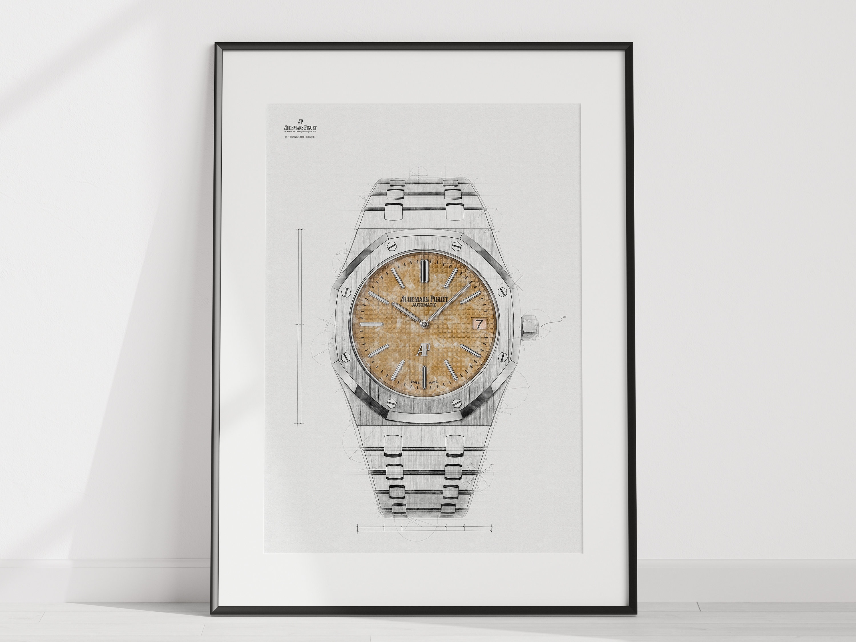 Audemars Piguet Royal Oak Ref. 15202BC.OO.1240BC.01 - Digitally