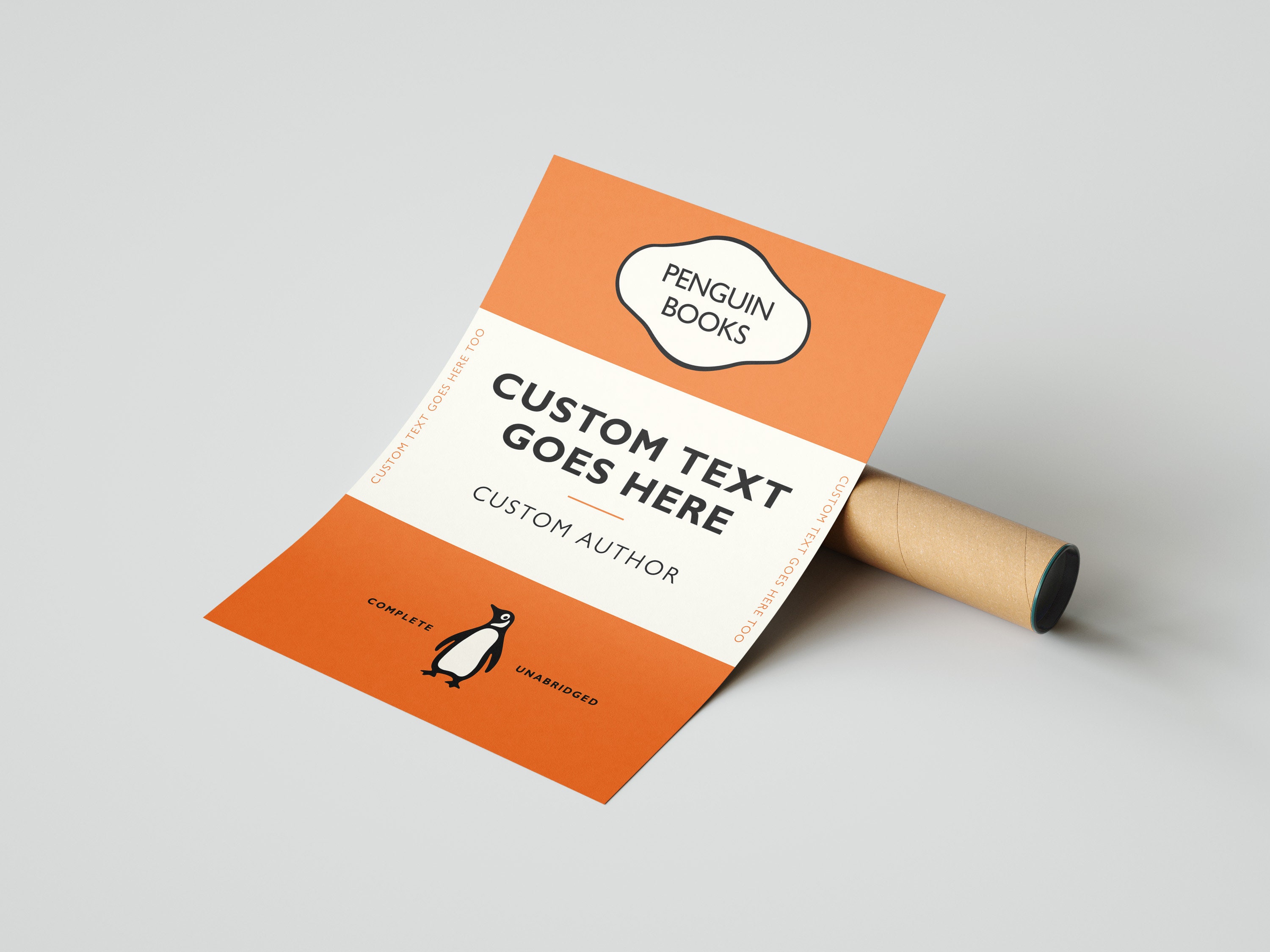 Fully Customisable/personalised Penguin Classics Book Cover Art Physical  Print - Etsy Finland, image size:3000x2250