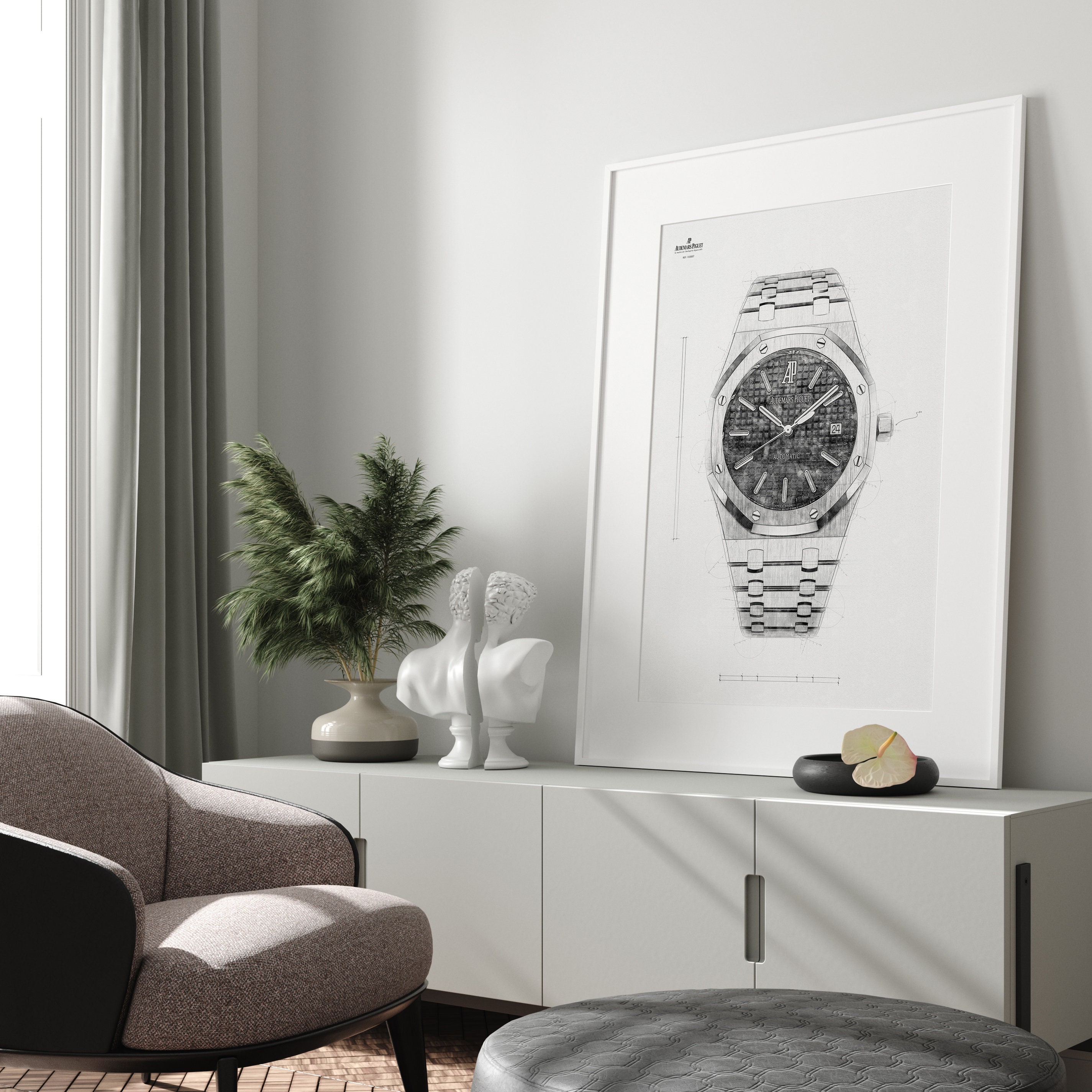 Audemarsオーデマピゲ ディスプレイ 卓上 ミラー 鏡 Audemarsオーデマピゲ ディスプレイ 卓上 ミラー 鏡