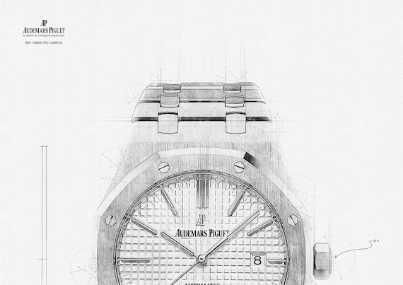 Audemars Piguet Royal Oak Ref. 15400ST.OO.1220ST.02 - Digitally