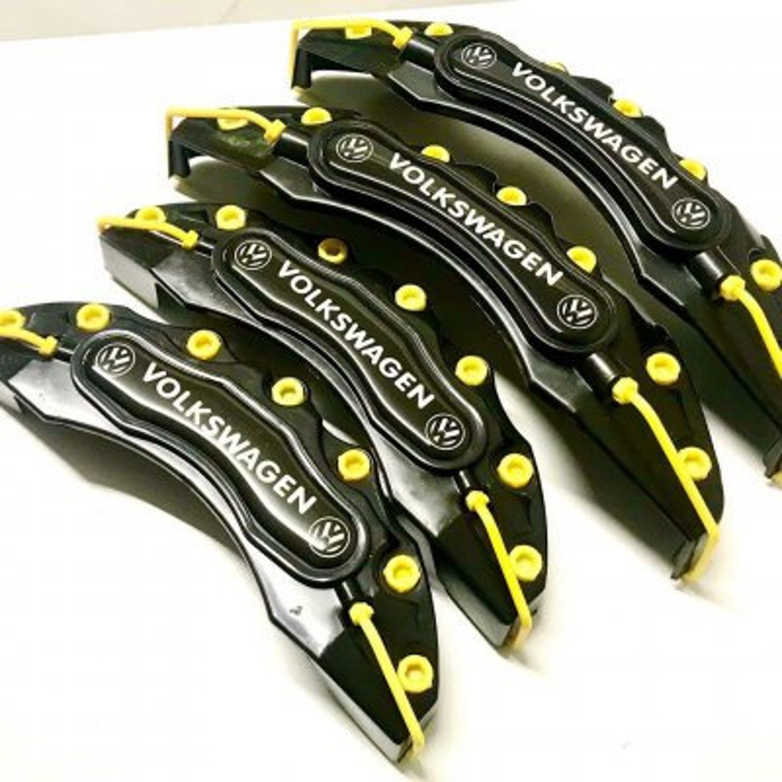 4 pieces Volkswagen VW Brake Caliper Cover Front Rear Rim Etsy