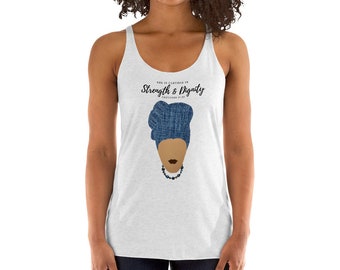 Strength & Dignity Proverbs 31 Collection Women's Racerback Tank