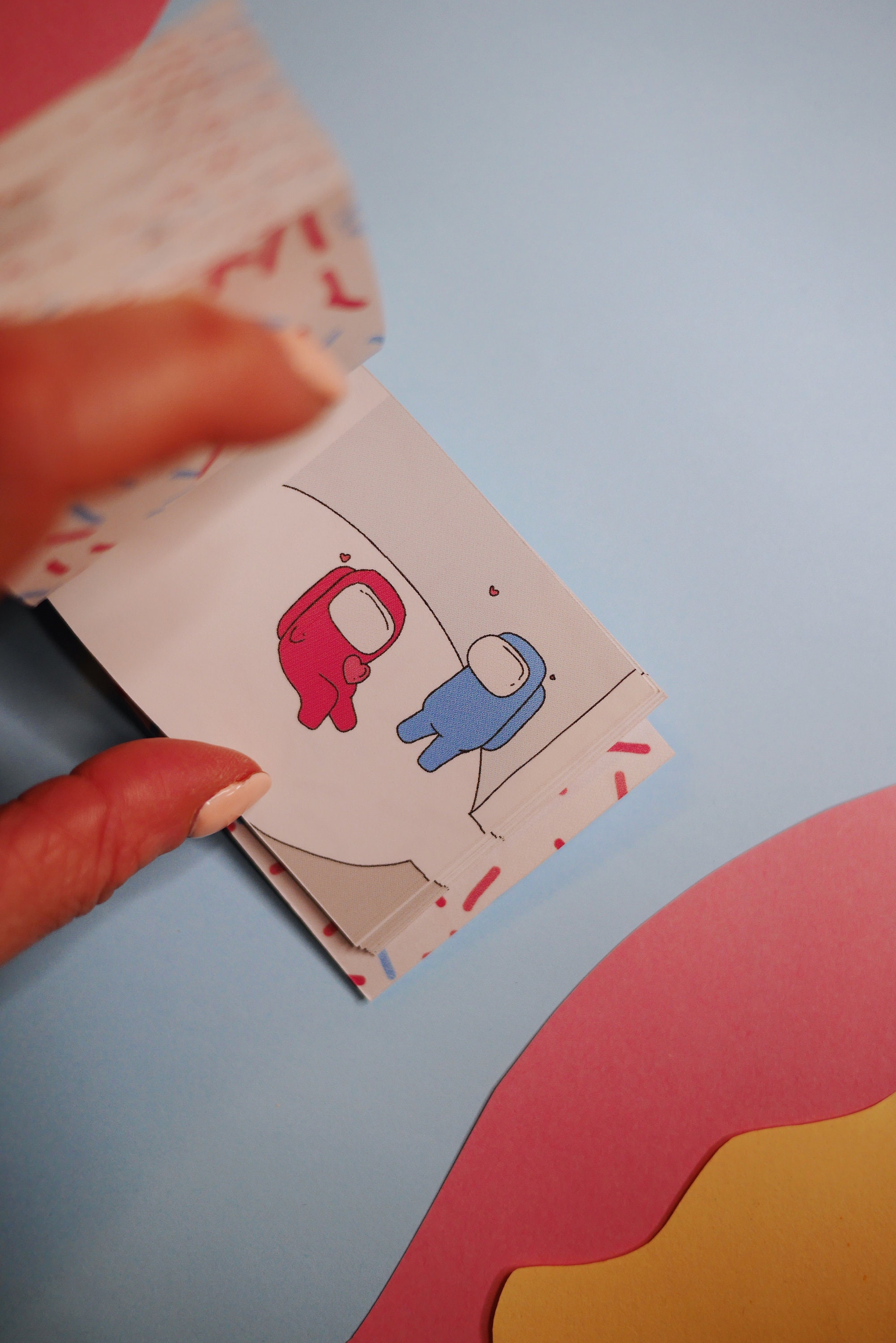 Love is Among Us Animated Flipbook - Etsy