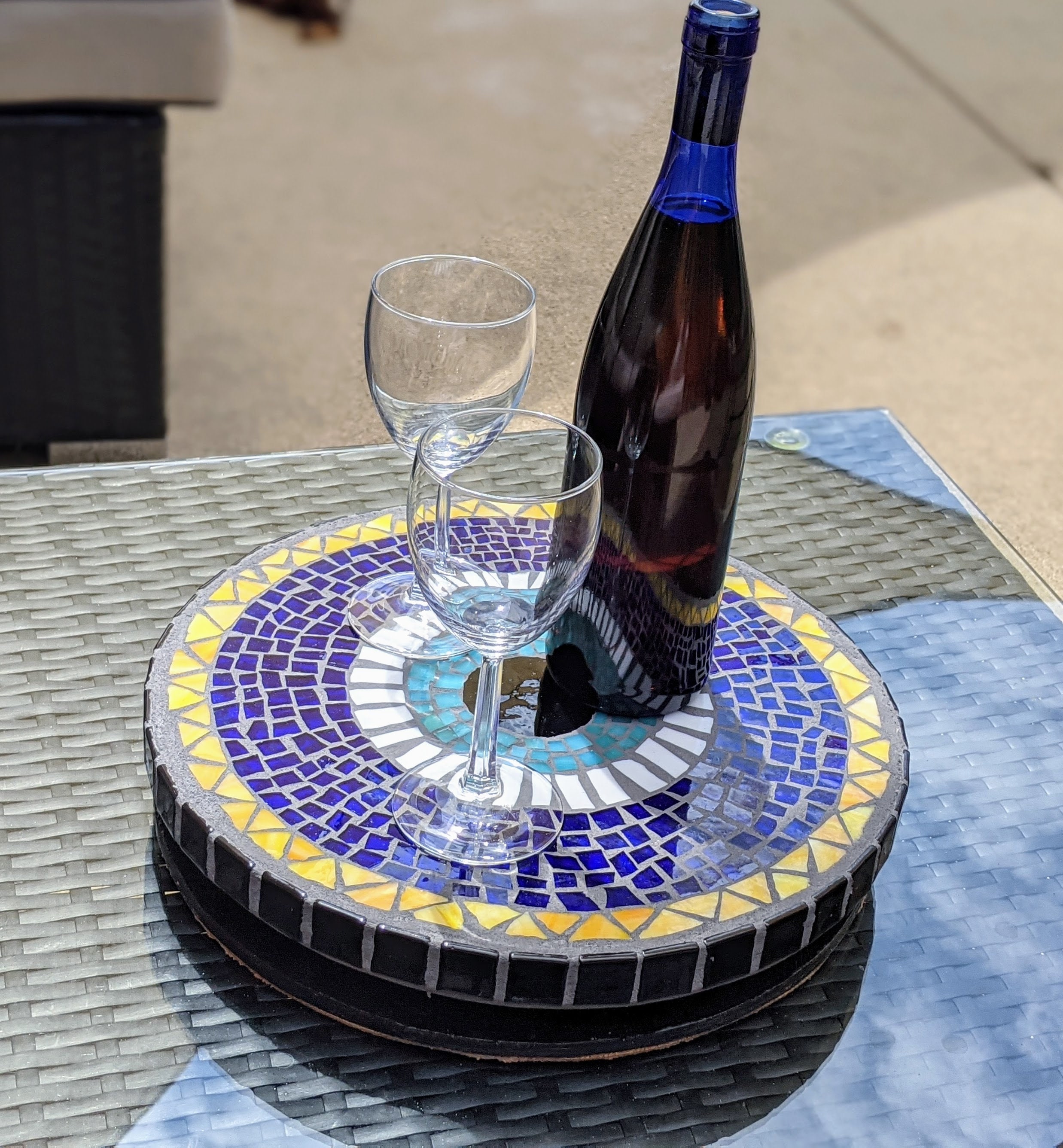 Evil Eye Mosaik Faul Susan | Etsy