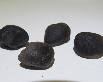 4- 3 gram Saffordite (Cinta Mani) Protection Stones. Translucent, Banded, Cloudy Variety. High Vibrational Healing Stones. 12.1 grams Total
