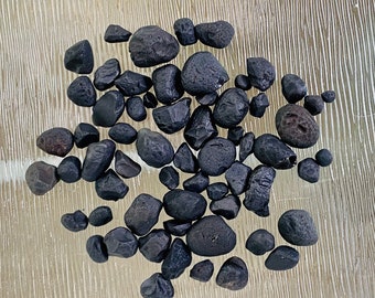 125 Grams of Dark Saffordite (Cinta Mani) Stones Variety Pack. Dark Grounding Stone Set; Wholesale deal! High Vibrational Healing Crystals