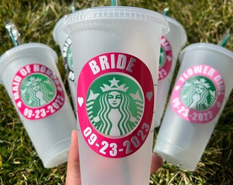 Bridal Decal Only | 24oz Bridal Decal | Bridal Gift | Bachelorette Party | Bride Gift | Maid of Honor Gift | Bridesmaid Gift |