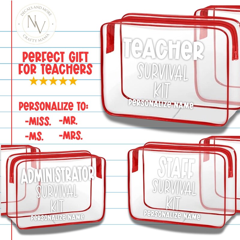 Teacher Survival Kit Etsy — free download