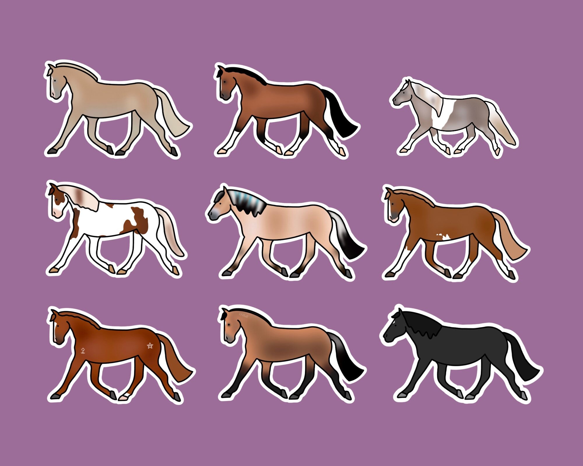 Custom Horse Sticker BEST SELLER!