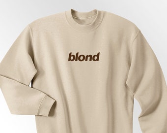 Blond crewneck Clearance