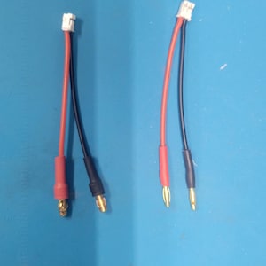 Mini Lipo hardcase battery adapter 2mm 3.5mm JST PH 2mm