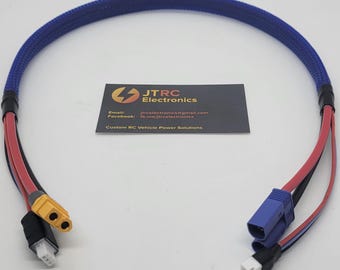 2s RC Lipo 24” Charger Lead XT60 EC5