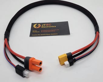 2s RC Lipo 24” Charger Lead Spektrum IC5 to XT60