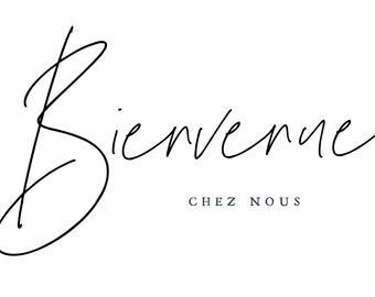 Bienvenue Chez Nous Etsy Bienvenue Chez Nous Etsy