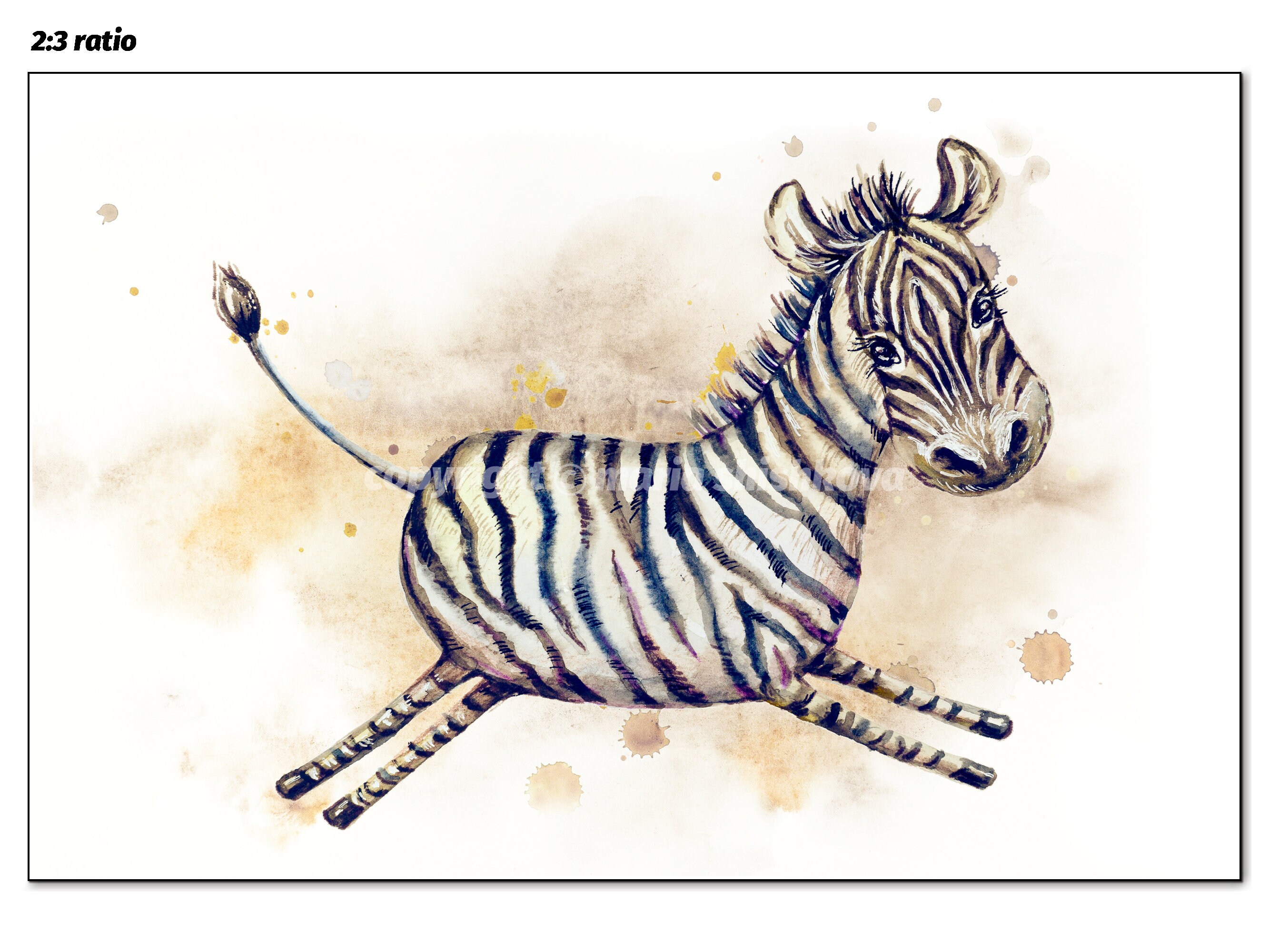 Funny Animal Prints Set of 2 Prints for Kids Room Cute Etsy