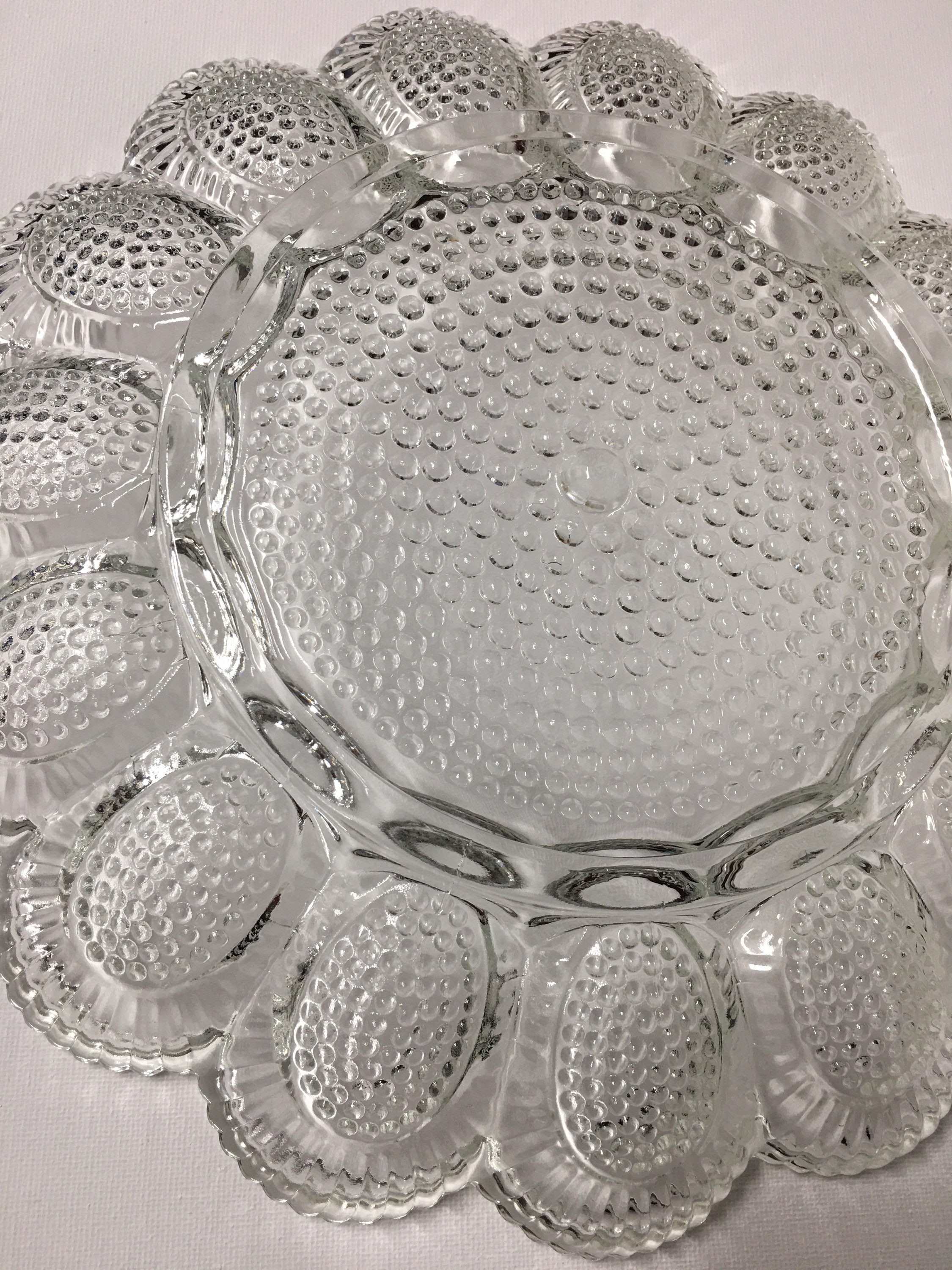 Vintage Egg platter/ deviled egg platter/ Egg dish/ MCM Etsy