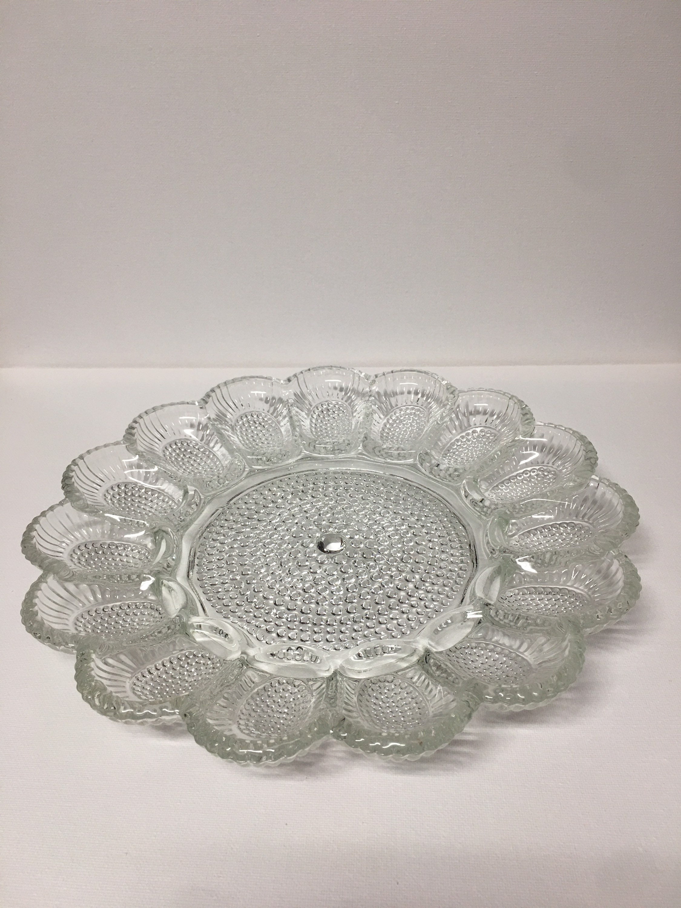Vintage Egg platter/ deviled egg platter/ Egg dish/ MCM Etsy