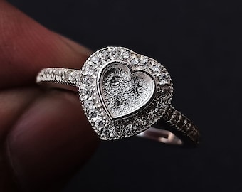 NFF☆plump heart ring Puffy Heart Ring – ap0cene