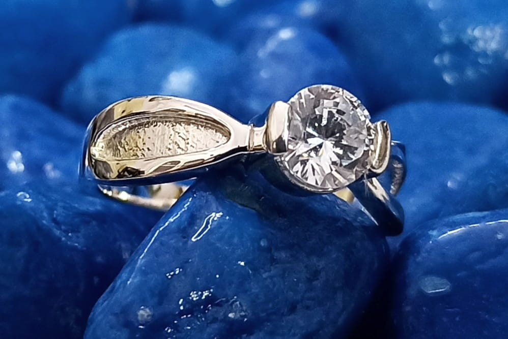 Anello Uomo A Sigillo Tondo Con Om In Argento 925 - 073ST - Foto 8