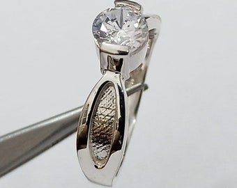 Anello Uomo A Sigillo Tondo Con Om In Argento 925 - 073ST - Foto 11