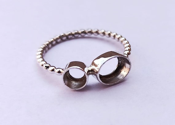 Open Bezel Bead Frame - Marquis Open Bezel Bead Frame - Marquis