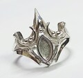 925 sterling Silver 4x8mm Marquise Blank Bezel Beautiful Designer Ring, Good for Resin & Ashes Work. product logo
