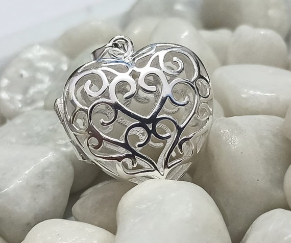 RAOING Flower Heart Pendant 【Texture】 RAOING Flower Heart