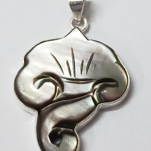 Grand Pendentif Croix Vierge En Argent Massif 925 - 31x43mm Pour Création De Bijoux (résine, Cendres)