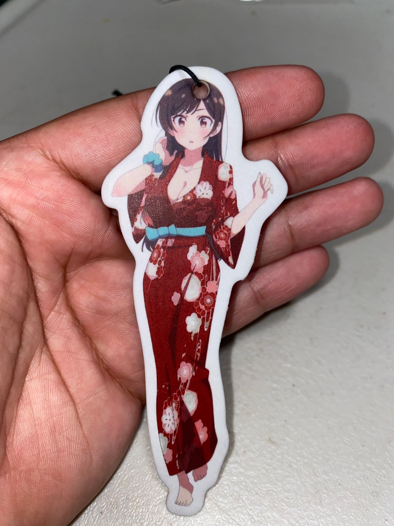 Cute Anime Chizuru Girl Car Air Freshener Vanilla Etsy