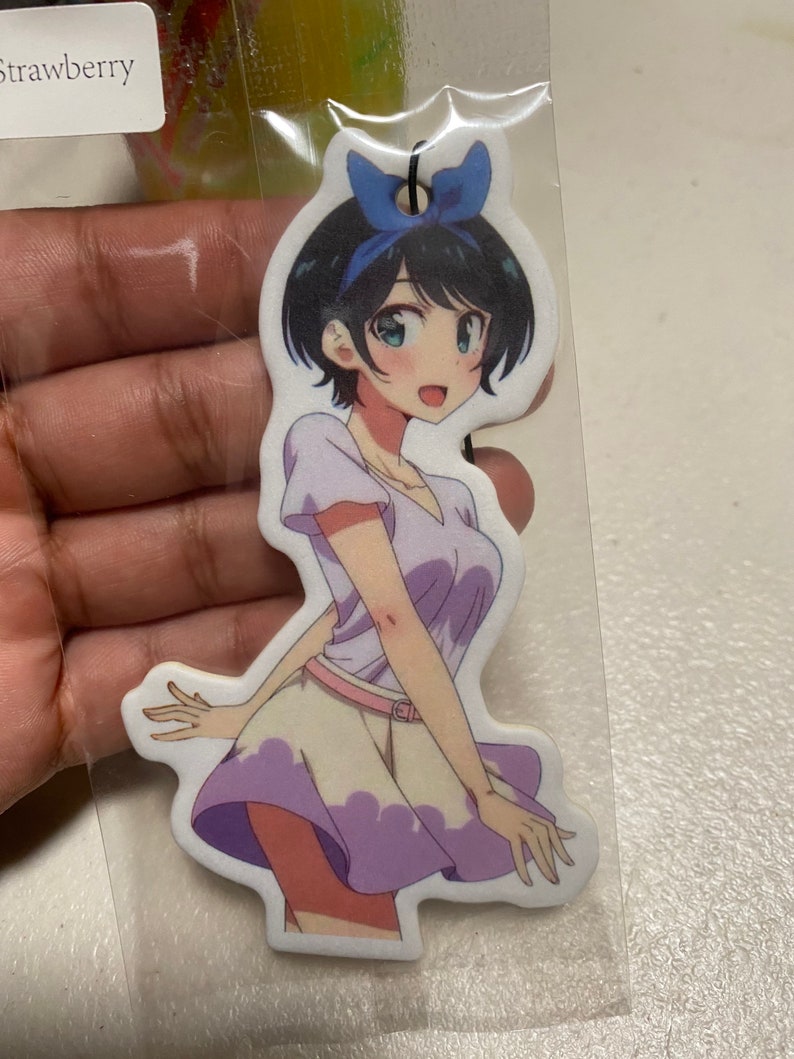 Ruka Waifu anime Girl Car Air Fresheners Strawberry Etsy