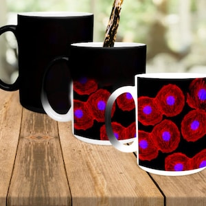 Biology Color Changing Magic Mug, Biologist Mug, Future Biologist, Aspiring Biologist, Biology Student, Biologist Gifts, Cell Microscopy Cup