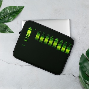 Biology Laptop Sleeve (Case, Molecular Biology, Biochemistry, Biotechnology, Genetics, Bioinformatics, Gift, Prof, Postdoc, Science, PhD)