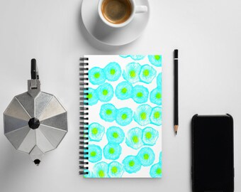 Carnet à spirale (biologie moléculaire, biologie cellulaire, microscopie, développement, STEM, cadeau, enseignant, doctorant, cahier de laboratoire, cellules, postdoc)