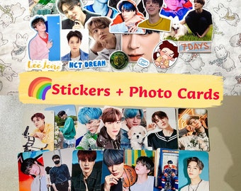 nct stickers etsy