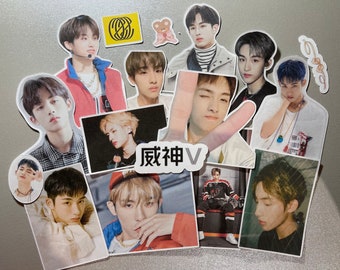 Wayv Kick Back Kpop Photocard Stickers 