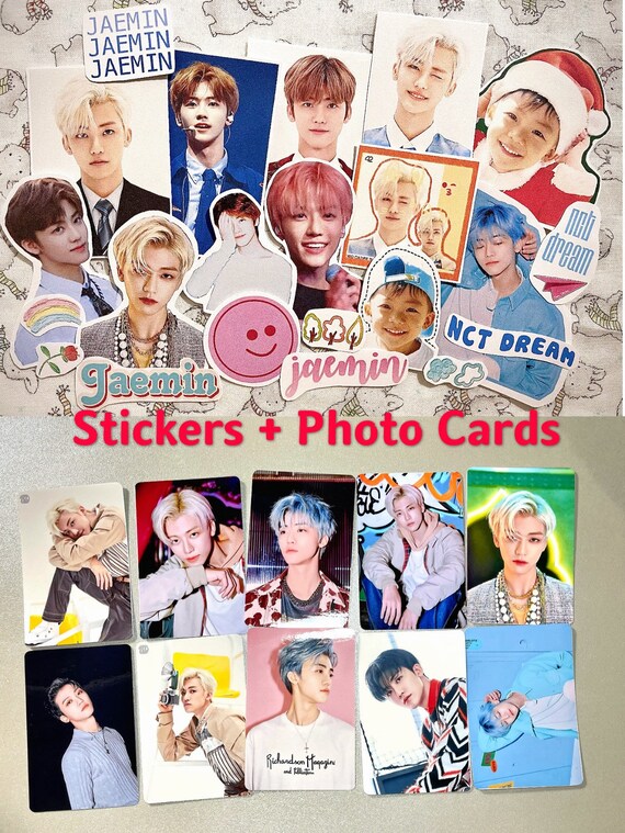 jaemin nct photo cards stickers set nct 127 waterproof etsy denmark