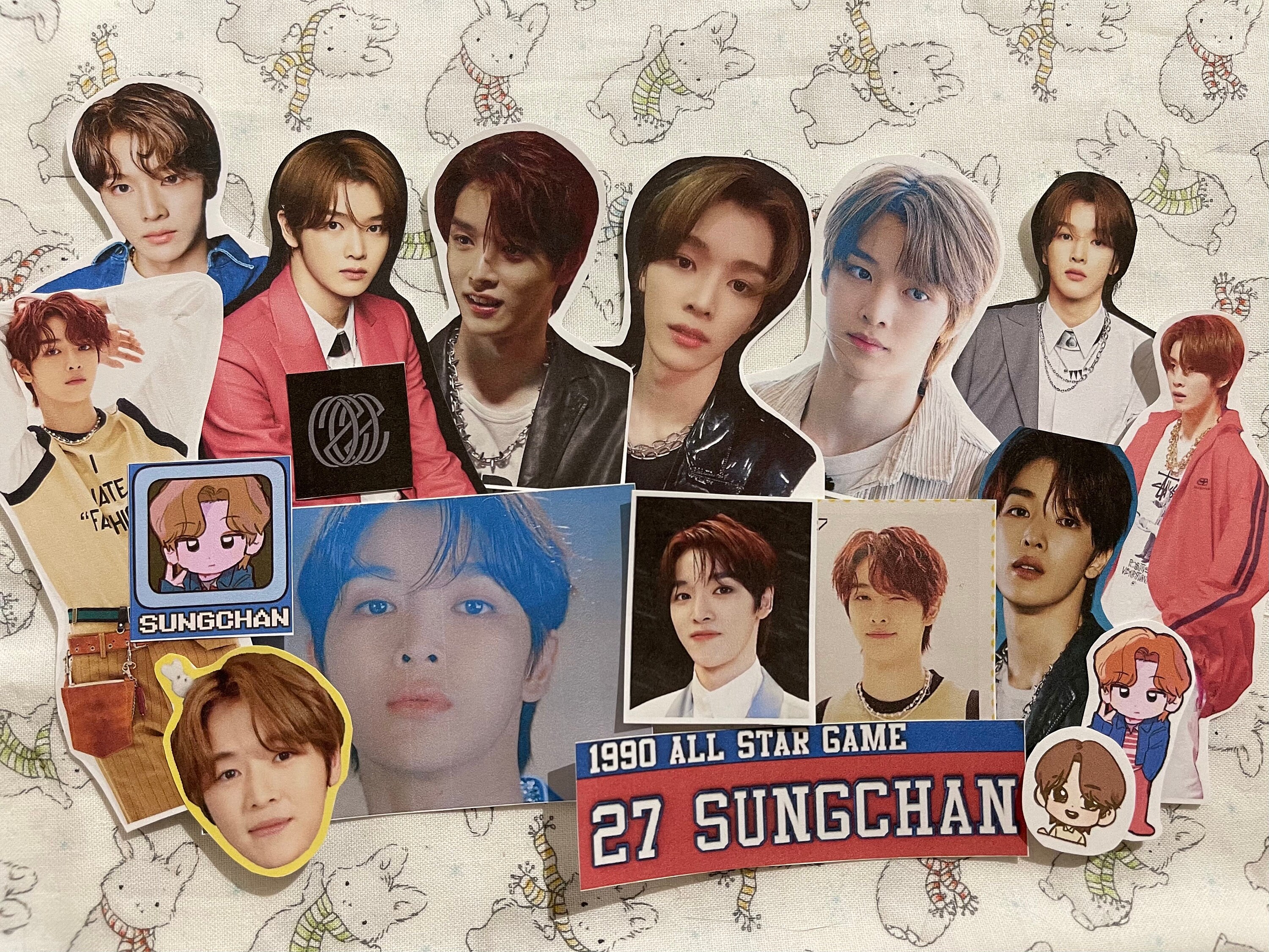 nct stickers etsy