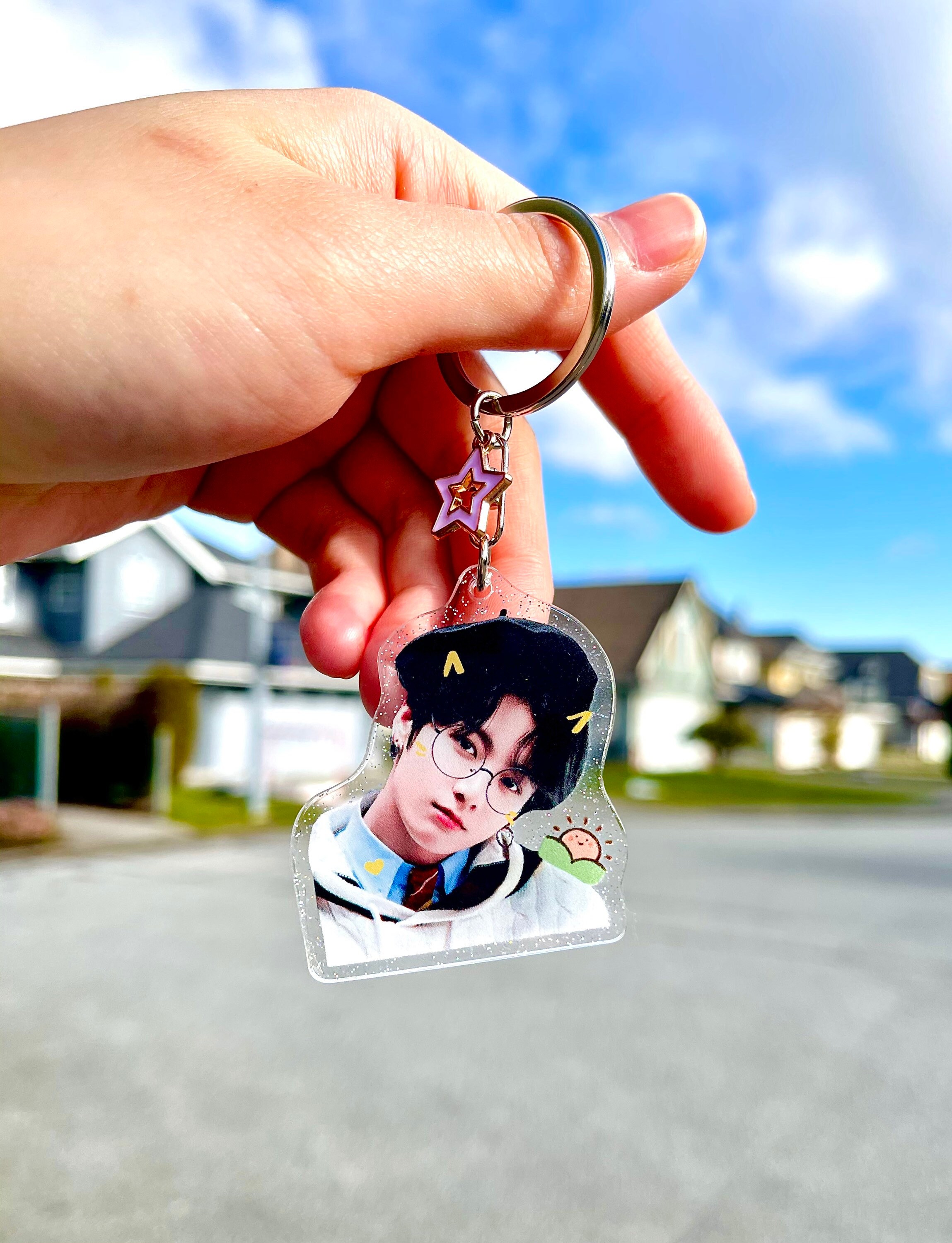 Jungkook BTS Keychain / Kpop / Acrylic Chain Etsy