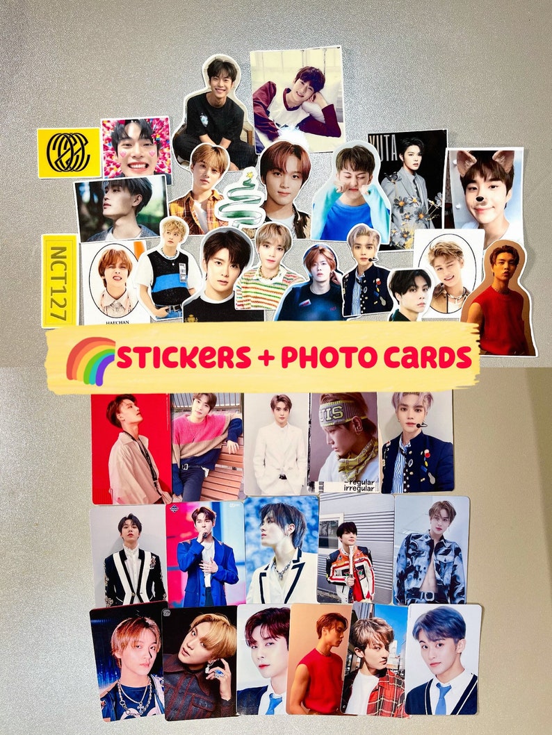 NCT 127 Stickers Photo Cards Set / NCT/ NCT Dream/ Etsy Canada