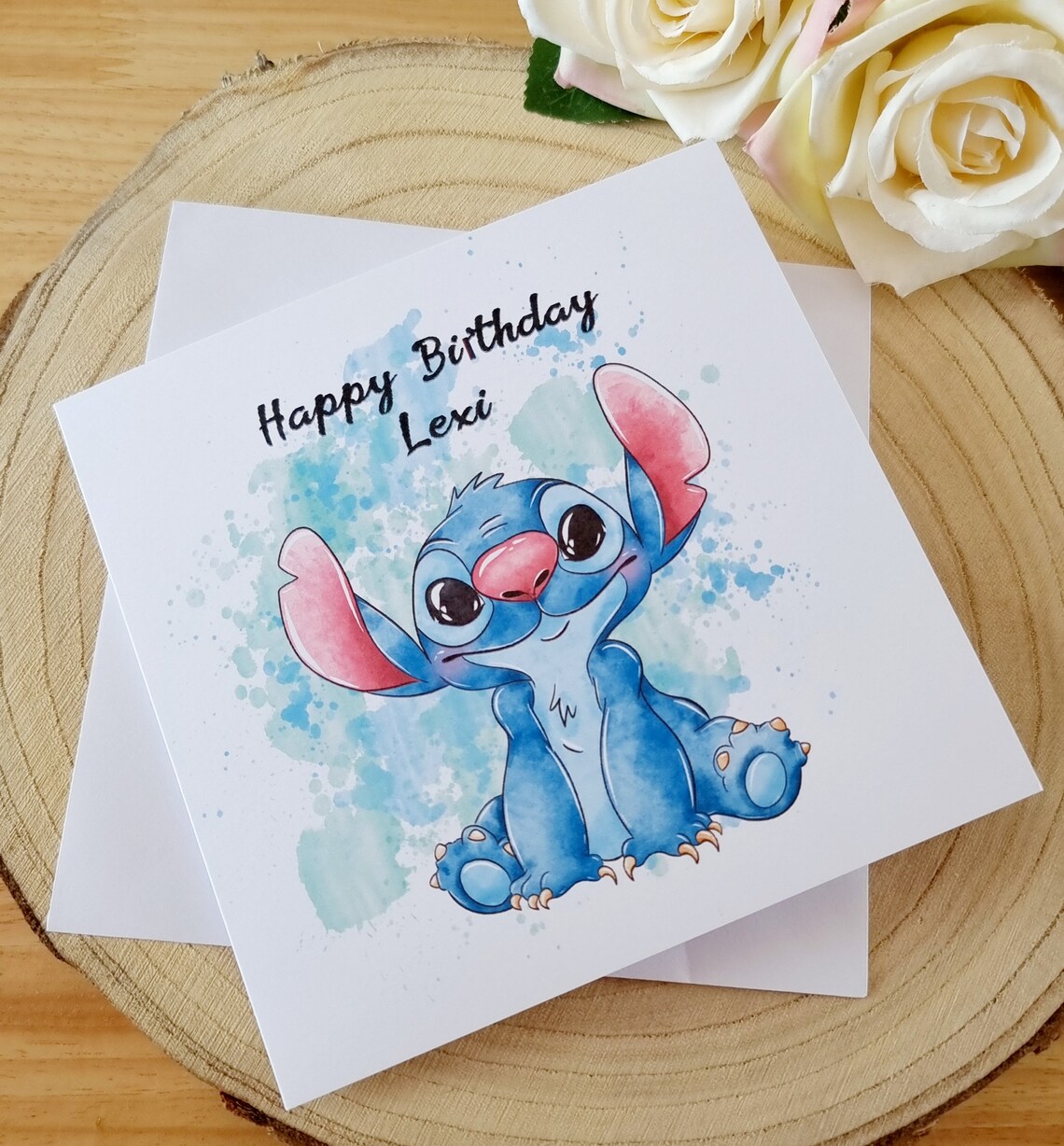 Lilo And Stitch Birthday Card