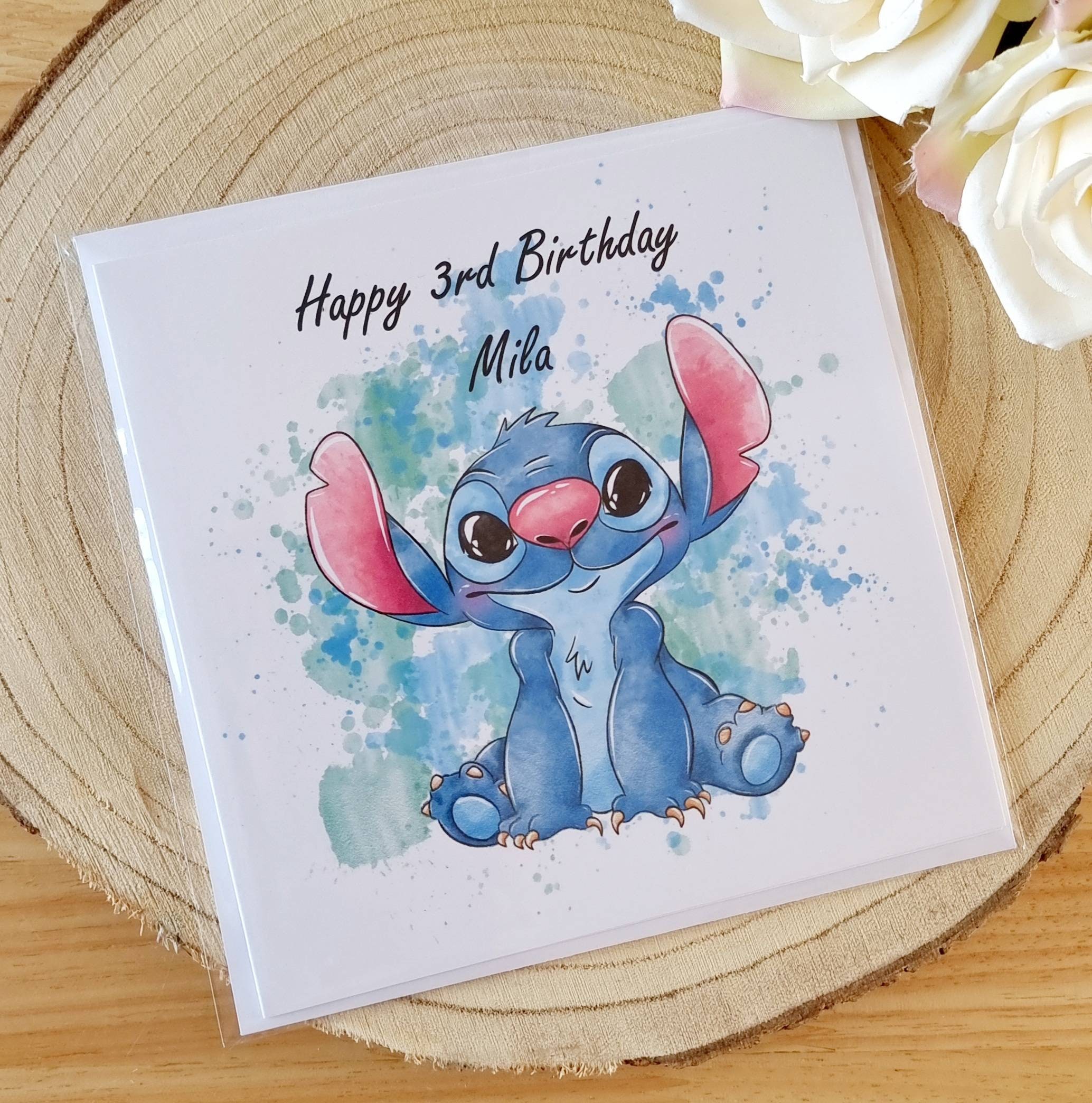Stitch Birthday Card Printable Printable Free Templates