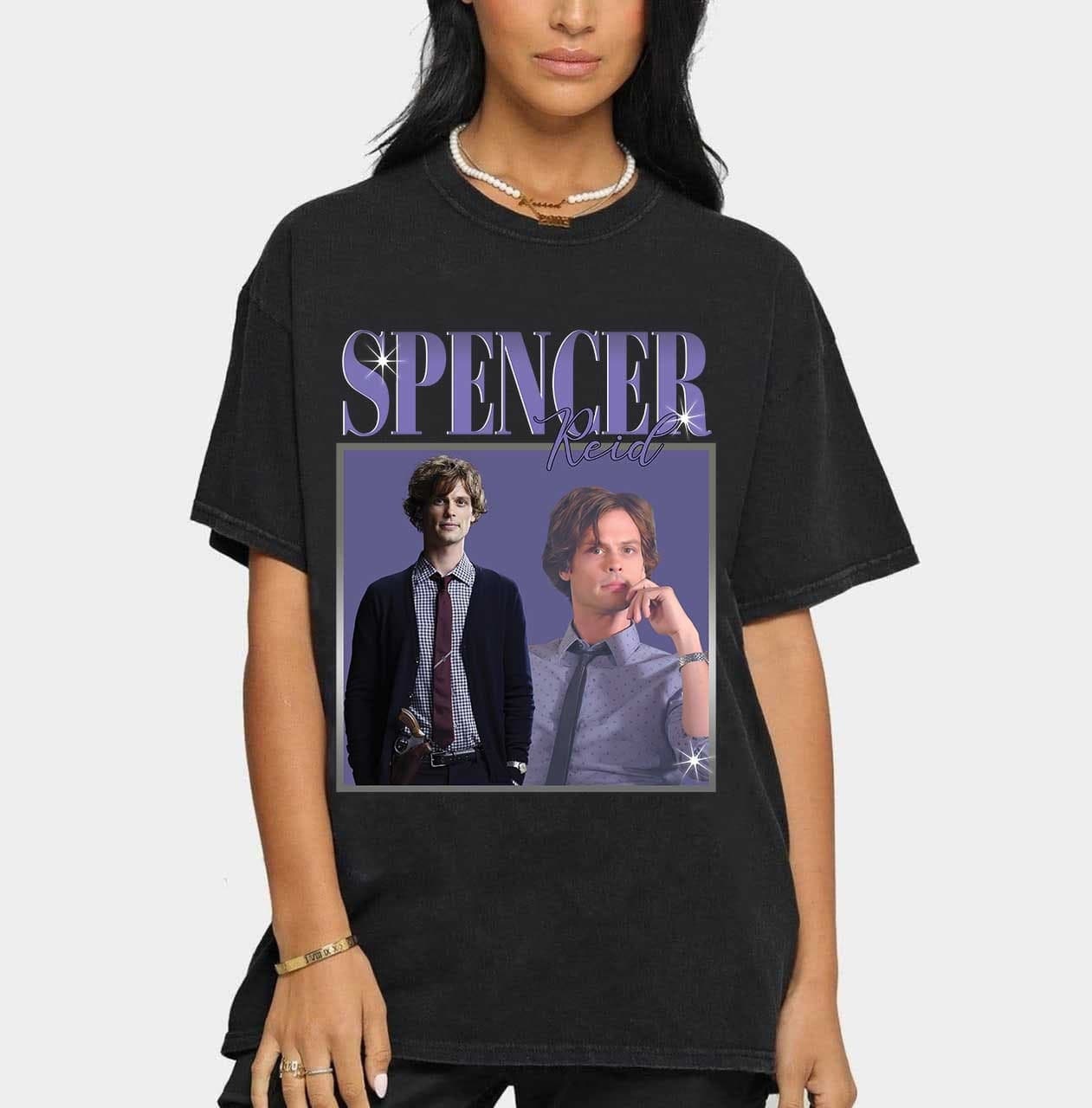 Spencer Reid Shirt Criminal Minds TV Series Shirt Thriller Etsy