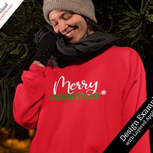 Merry Christmas SVG PNG, Christmas Pillow Svg, Winter Sign Quote Cut File, Coffee Mug Svg, Sublimation Cricut Cut File, Christmas Backdrop
